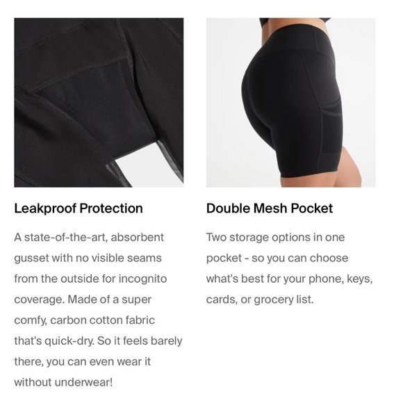 Knix LeakStrong Leakproof Short - Picture 7 of 9